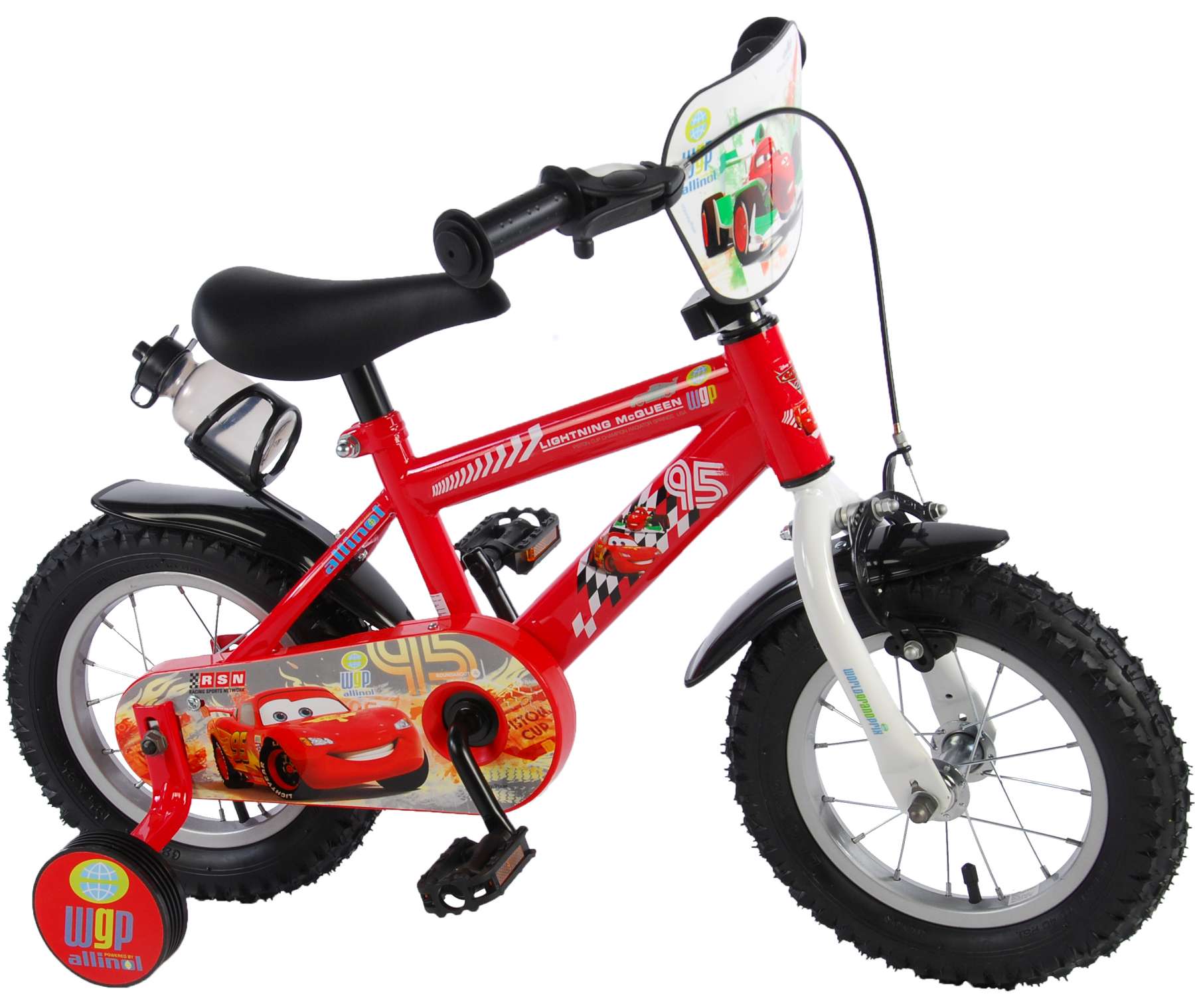 TPFSports Disney Cars Children's Bicycle - Boys - 12 Inch