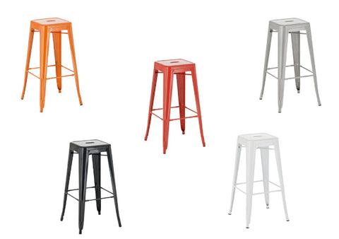 TPFLiving bar stool Joy metal