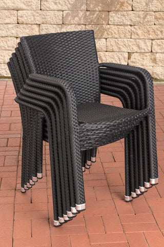 TPFGarden Polyrattan Stuhl Lenni