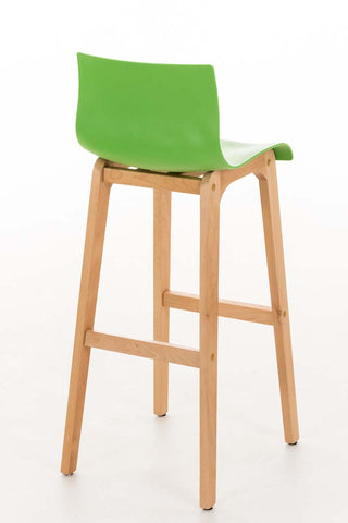 TPFLiving bar stool Hope 4-foot frame Natura plastic