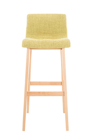 TPFLiving bar stool Hope 4-foot frame Natura fabric