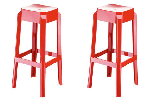 TPFLiving set of 2 bar stools Faxi