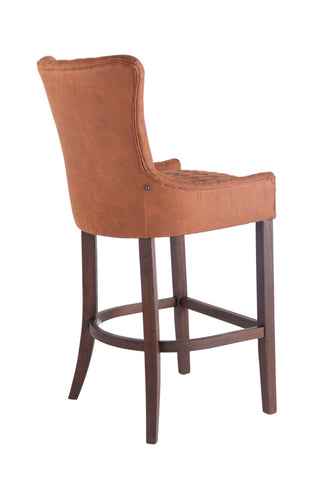 TPFLiving bar stool Hanover vintage frame antique faux leather