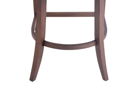 TPFLiving bar stool Hanover vintage frame antique faux leather