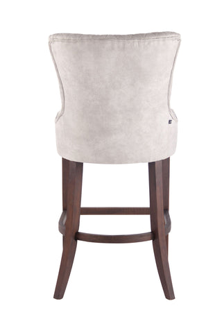 TPFLiving bar stool Hanover vintage frame antique faux leather