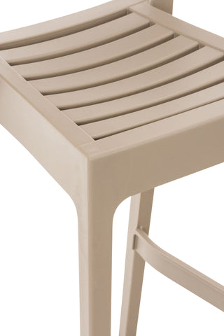 TPFLiving bar stool argon plastic