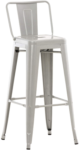 TPFLiving bar stool Massimo metal