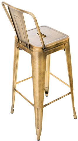 TPFLiving bar stool Massimo metal