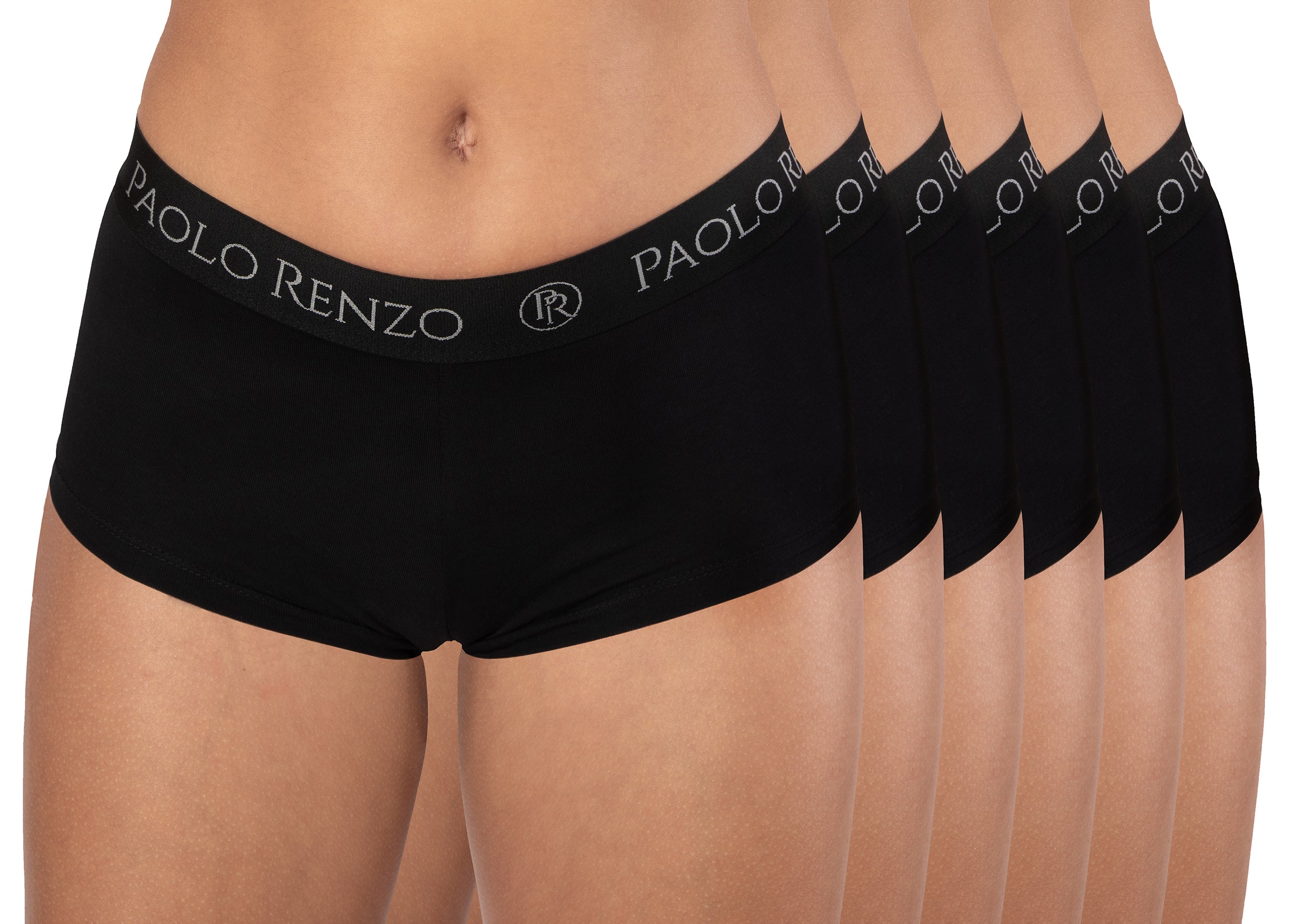 Paolo Renzo® women's cotton thong SPORT LINE 3 or 6 pairs - sizes S, M –  Traumpreisfabrik