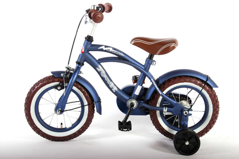 TPFSports Black Cruiser Kinderfahrrad - Jungen - 12 Zoll