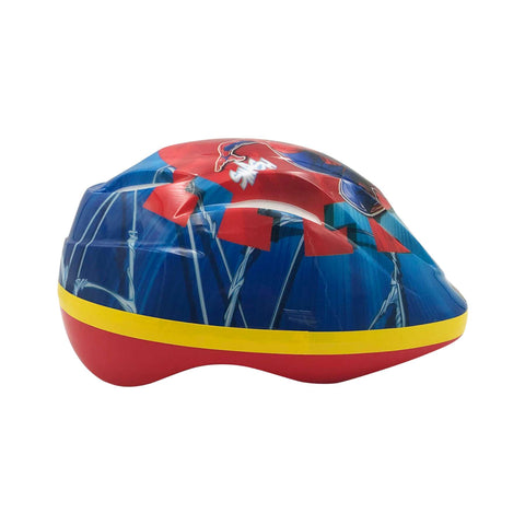 TPFSports Disney Marvel Spiderman-Fahrradhelm - 51 - 55cm Kopfumfang - Blau/Rot