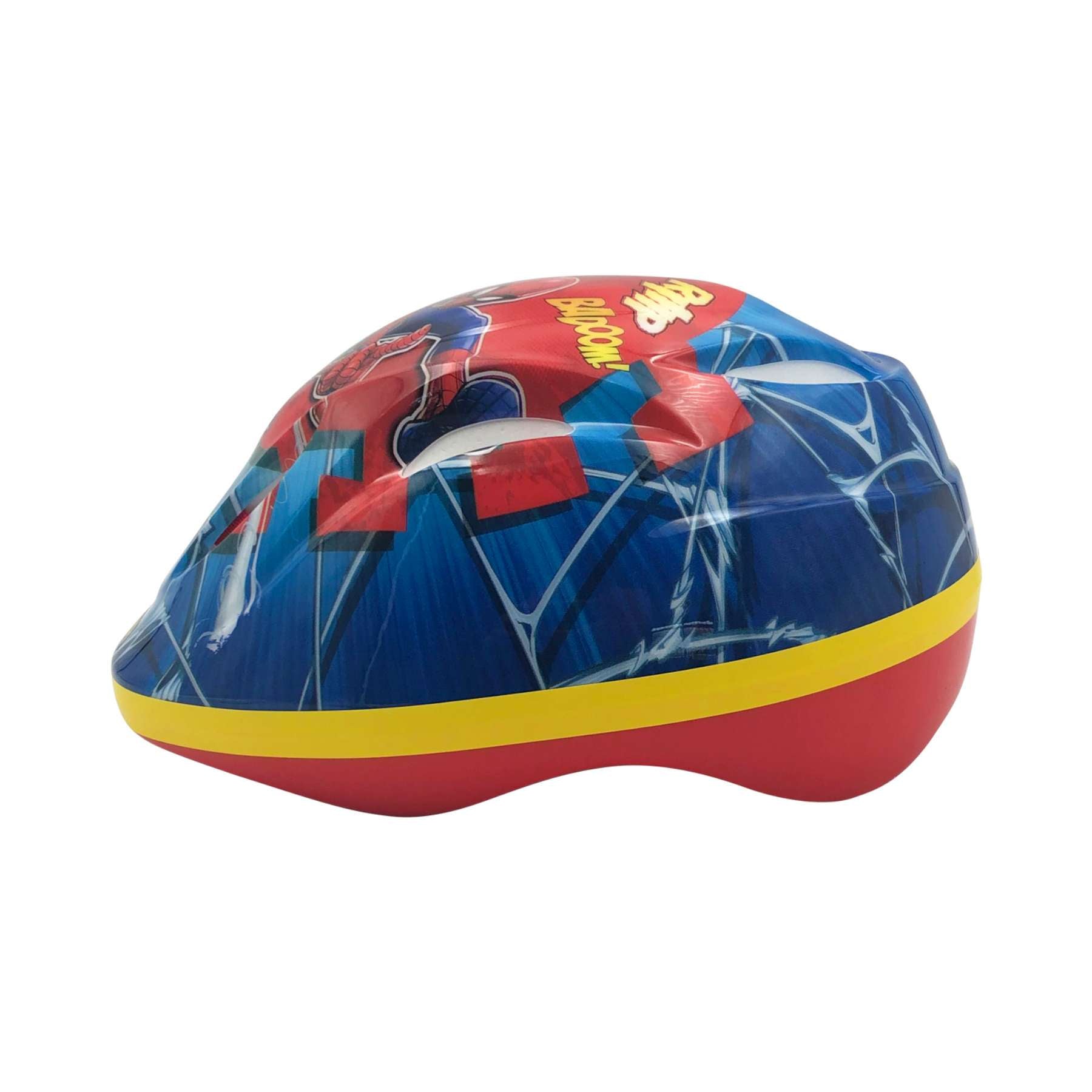 TPFSports Disney Marvel Spiderman-Fahrradhelm - 51 - 55cm Kopfumfang - Blau/Rot