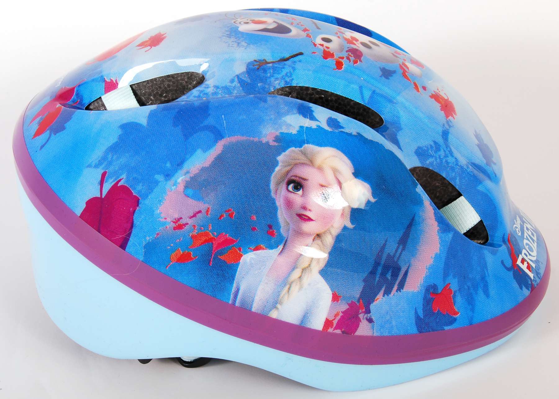 TPFSports Disney Frozen 2 Fahrradhelm - Mädchen - 52-56 cm Kopfumfang - Blau