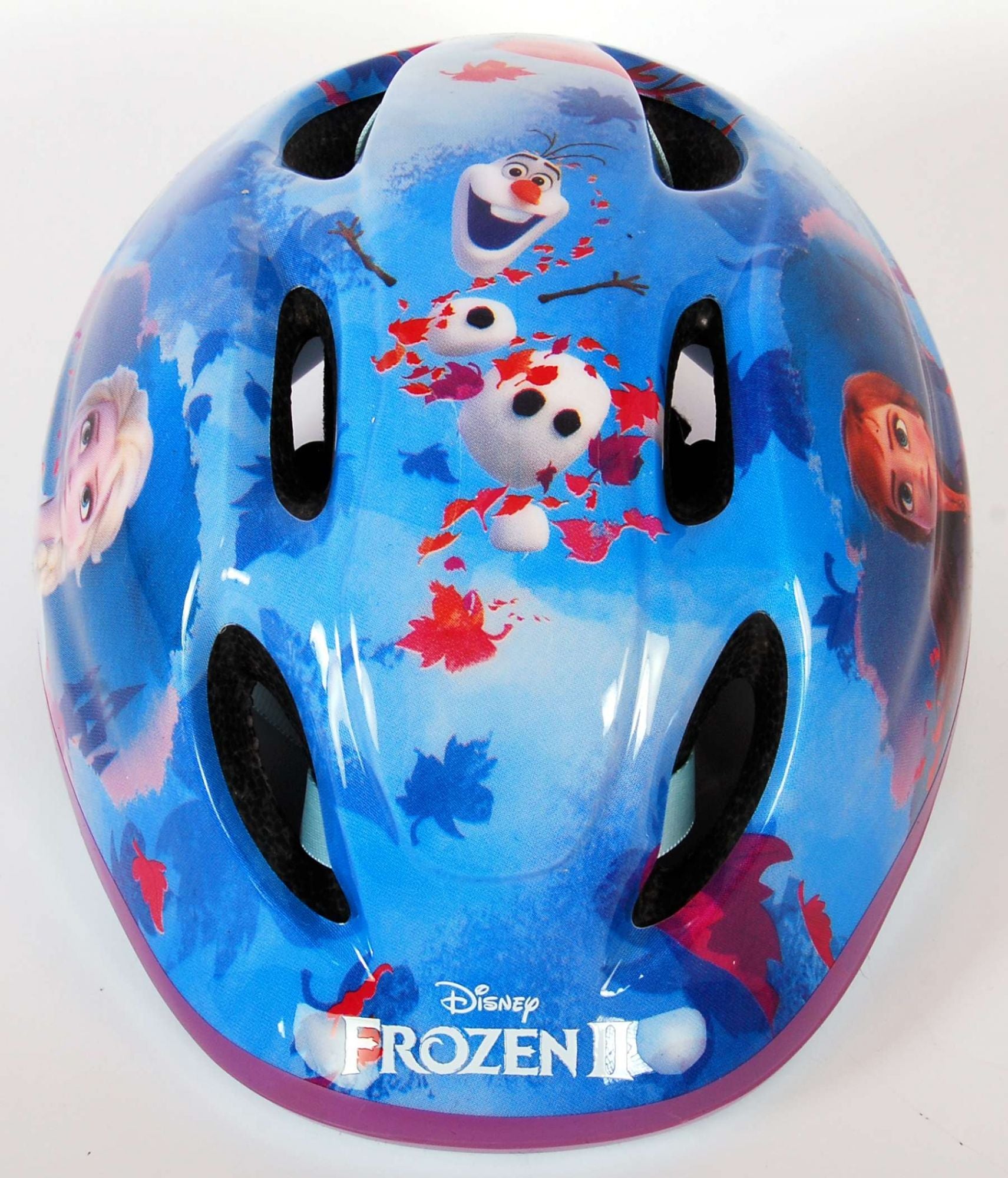 TPFSports Disney Frozen 2 Fahrradhelm - Mädchen - 52-56 cm Kopfumfang - Blau