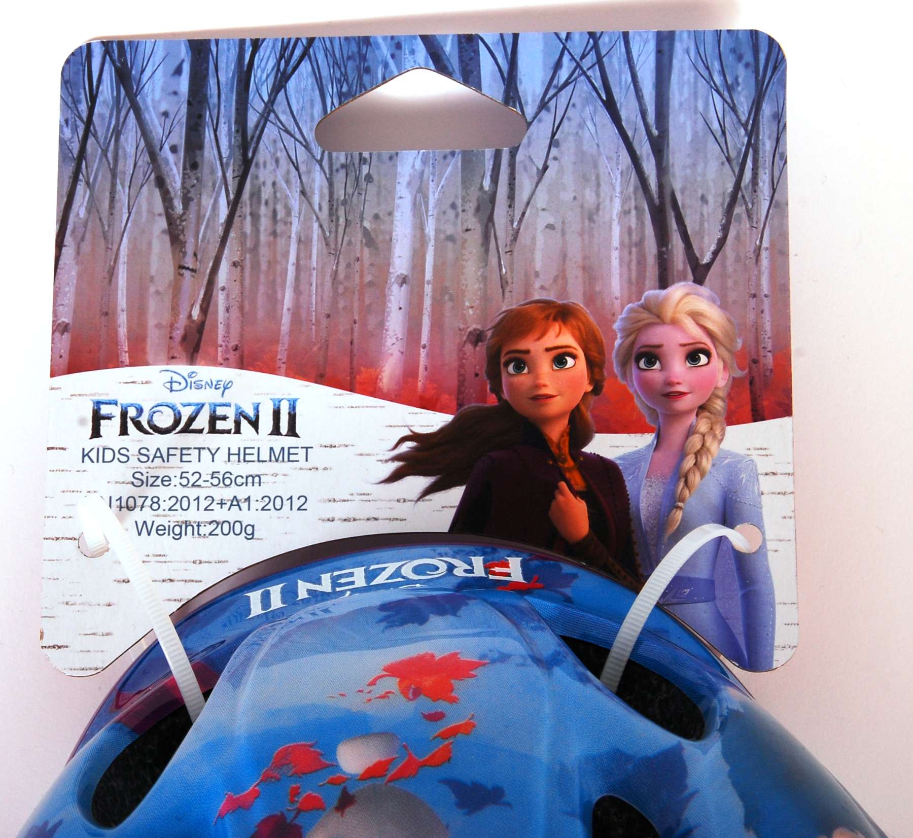 TPFSports Disney Frozen 2 Fahrradhelm - Mädchen - 52-56 cm Kopfumfang - Blau