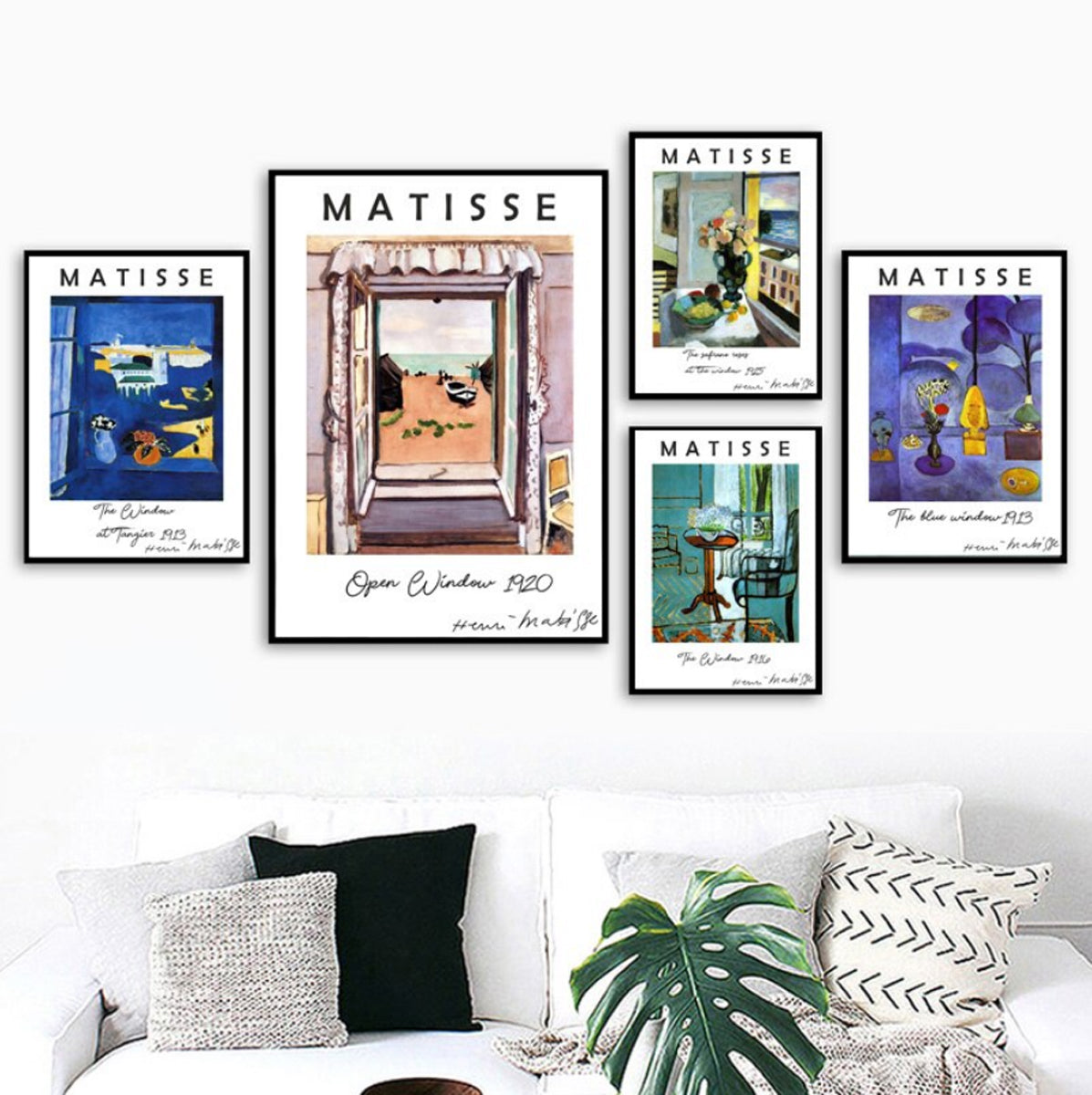 TPFLiving Poster Canvas Henri Matisse – - Landscapes and Retro Still Traumpreisfabrik / L