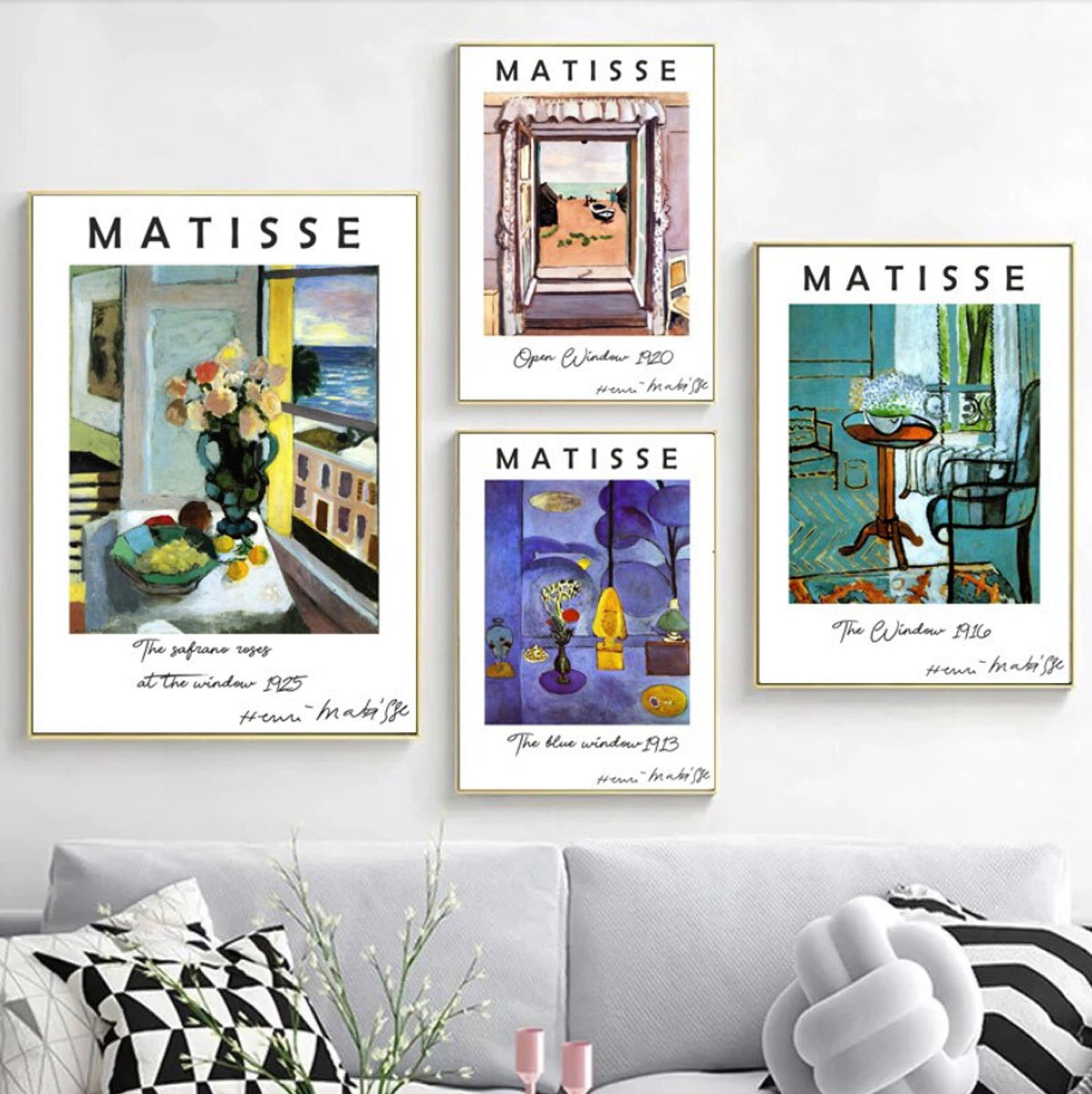 Poster - Henri Matisse Landscapes / Traumpreisfabrik Retro – Still and Canvas TPFLiving L