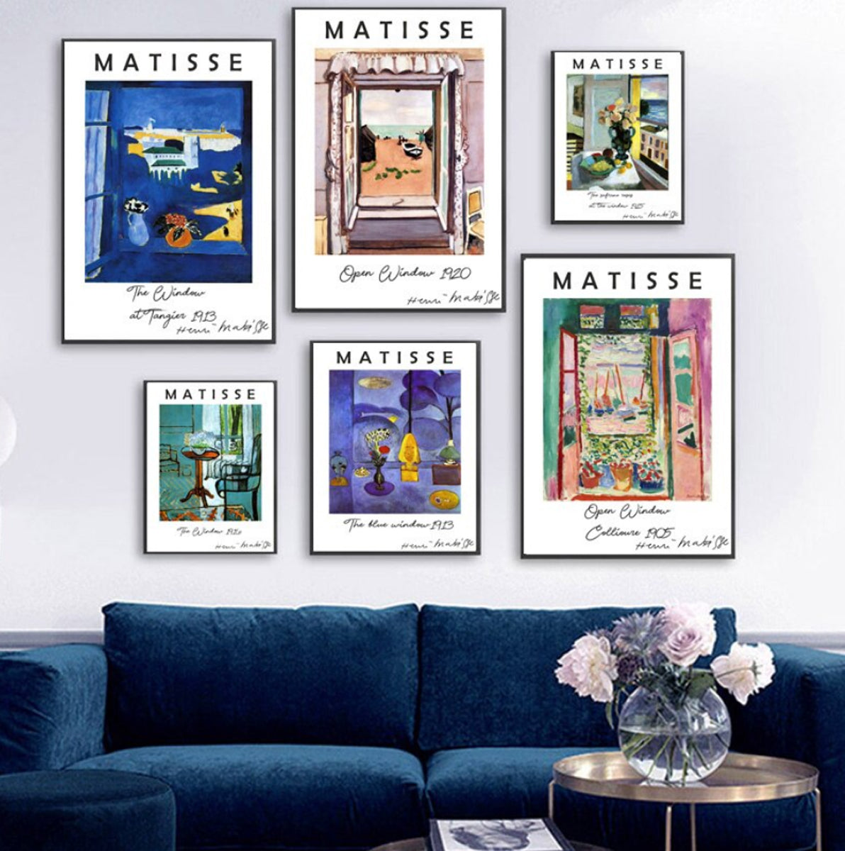 TPFLiving Poster Canvas / Matisse Still – - Retro L and Henri Landscapes Traumpreisfabrik
