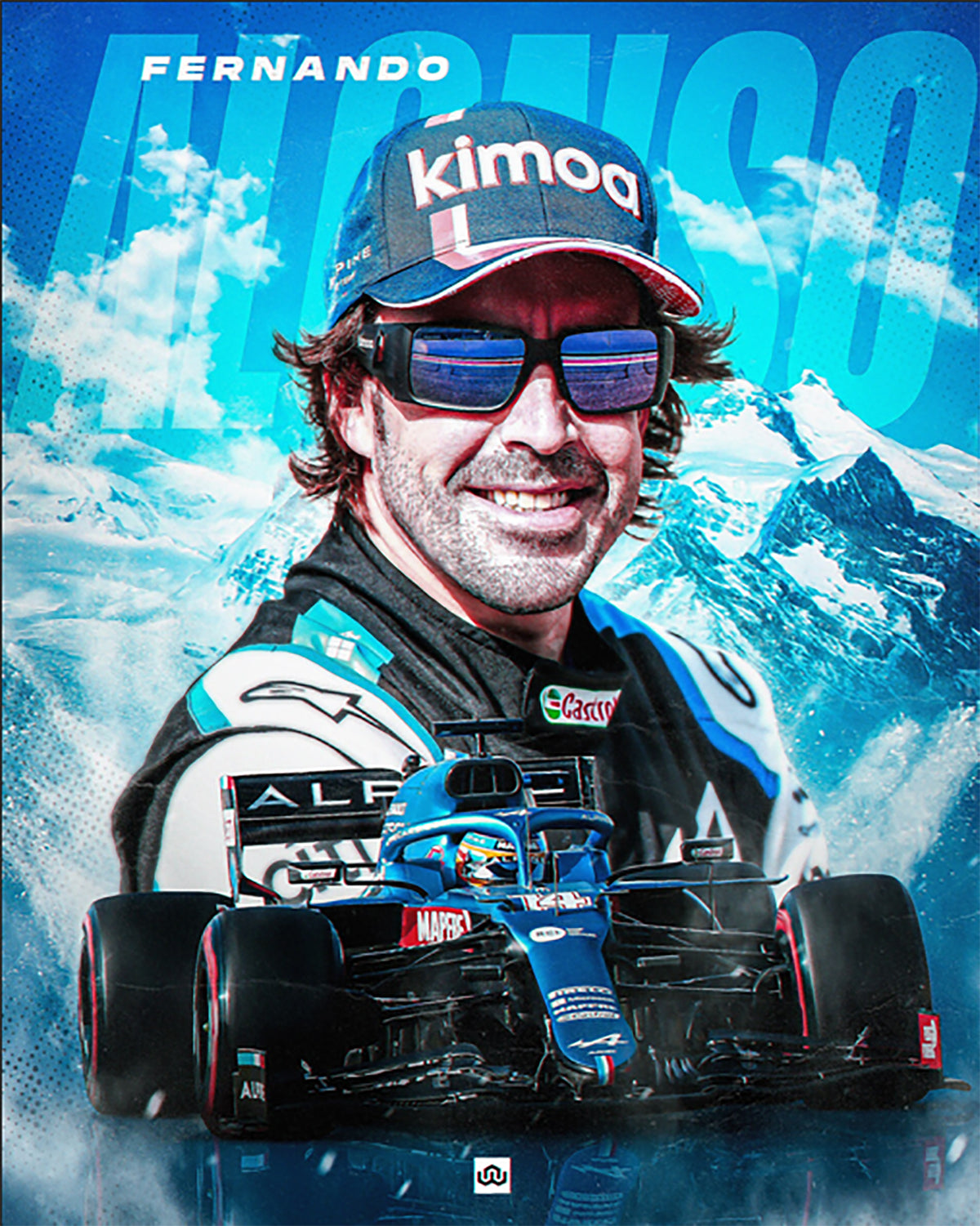 Fernando Alonso  Poster – The Last Tenth F1