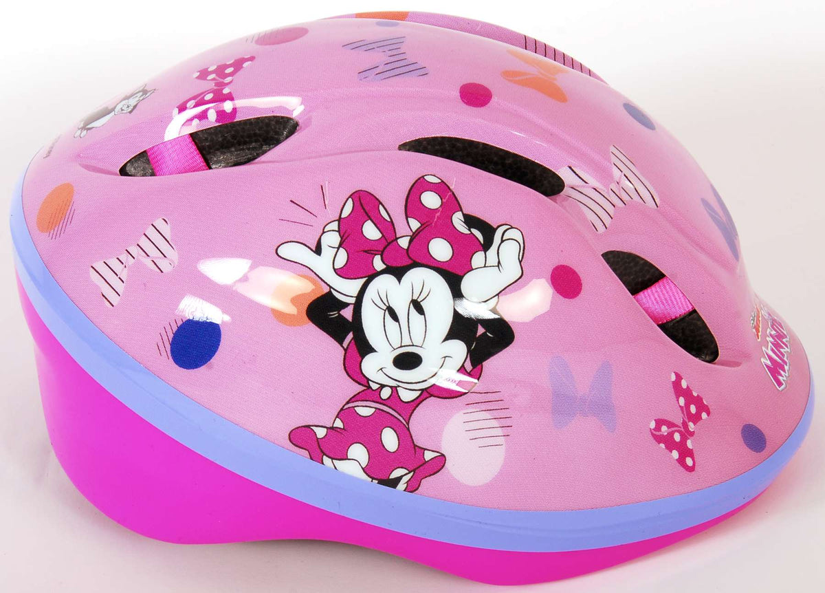 TPFSports Disney Minnie Fahrradhelm - 52-56cm Kopfumfang - Mädchen - Rosa