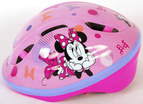 TPFSports Disney Minnie Fahrradhelm - 52-56cm Kopfumfang - Mädchen - Rosa