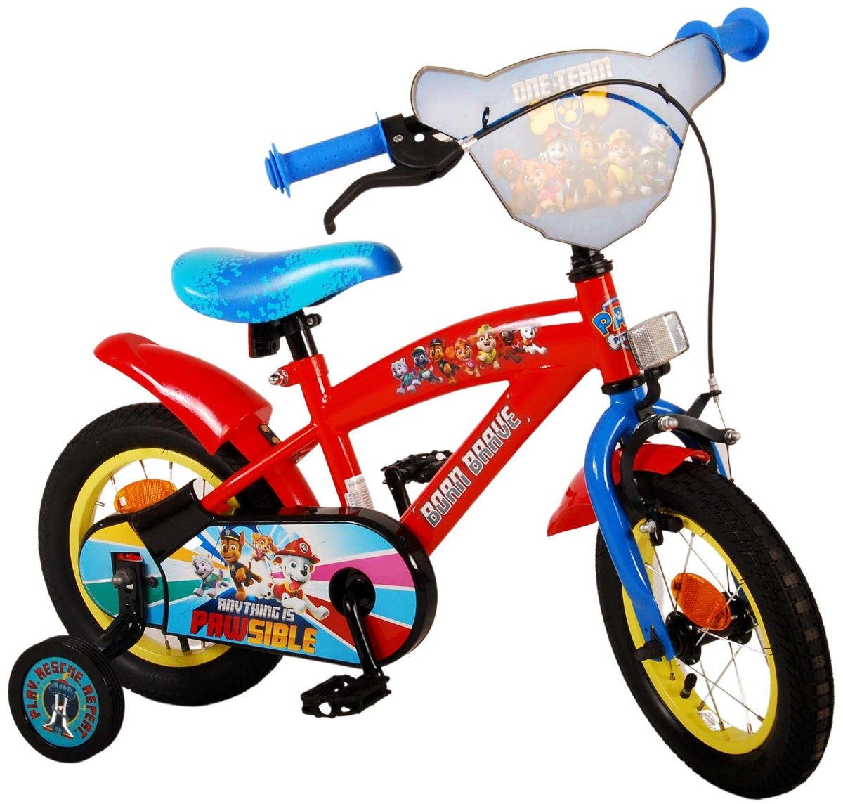 TPFSports Paw Patrol Kinderfahrrad - Jungen - 12 Zoll - Modell 5