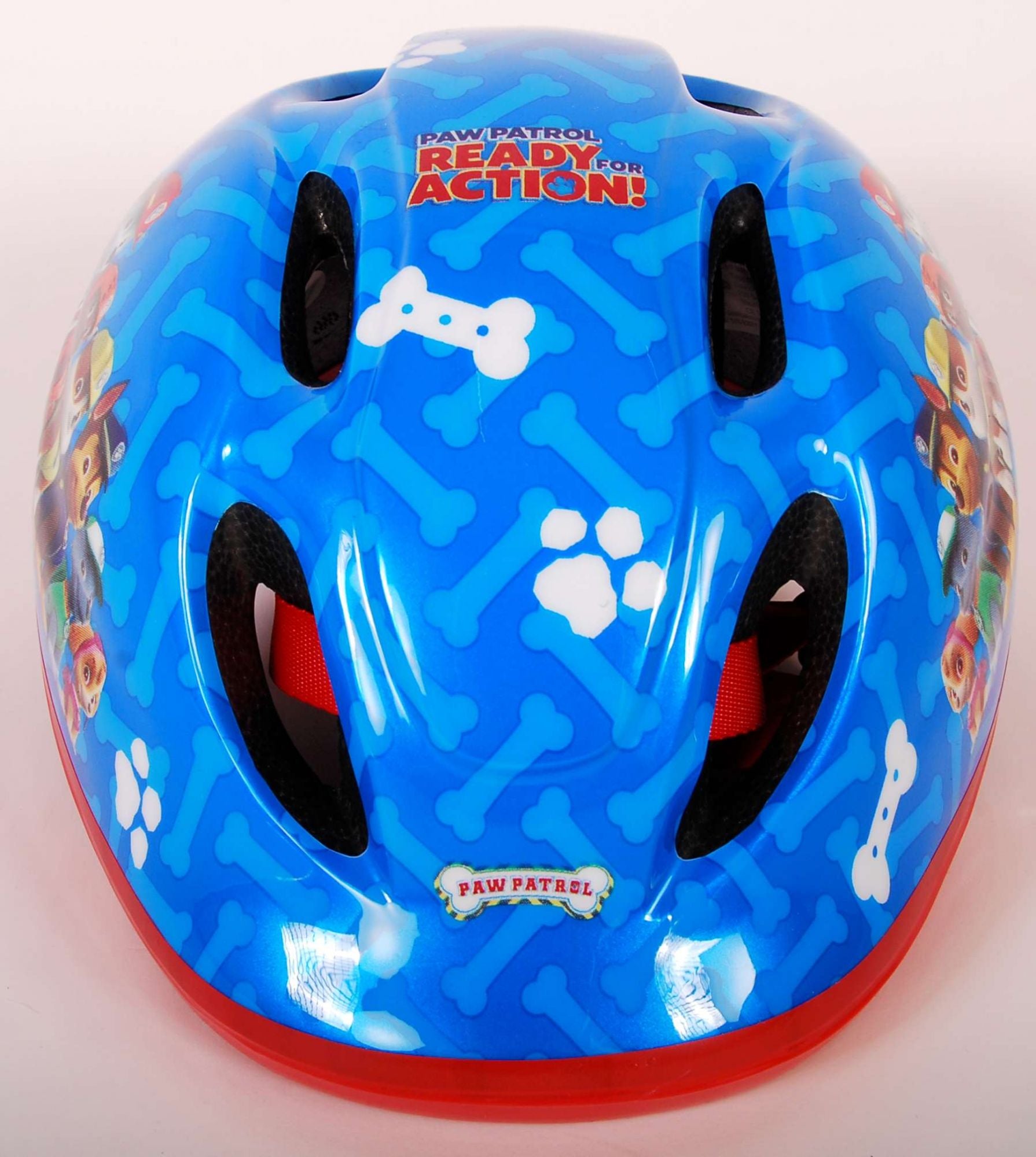 TPFSports Paw-Patrol Fahrradhelm - 51-55cm Kopfumfang - Jungen - Blau/Rot