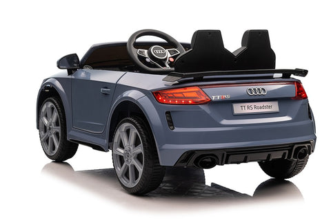 TPFLiving Elektro-Kinderauto Audi TT RS - Kinderauto - Elektroauto - Ledersitz und Sicherheitsgurt