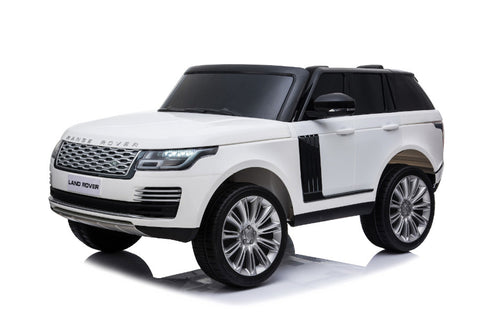 TPFLiving Elektro-Kinderauto Land Rover Range Rover Doppelsitzer - Kinderauto - Elektroauto - Ledersitz und Sicherheitsgurt