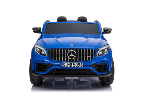 TPFLiving Elektro-Kinderauto Mercedes GLC 63S Doppelsitzer - Kinderauto - Elektroauto - Ledersitz und Sicherheitsgurt