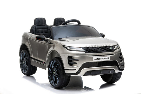 TPFLiving Elektro-Kinderauto Land Rover Discovery - Kinderauto - Elektroauto - Ledersitz und Sicherheitsgurt