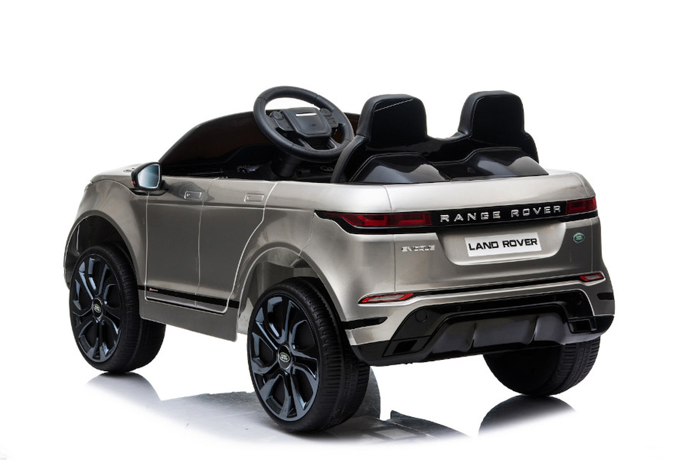 TPFLiving Elektro-Kinderauto Land Rover Discovery - Kinderauto - Elektroauto - Ledersitz und Sicherheitsgurt