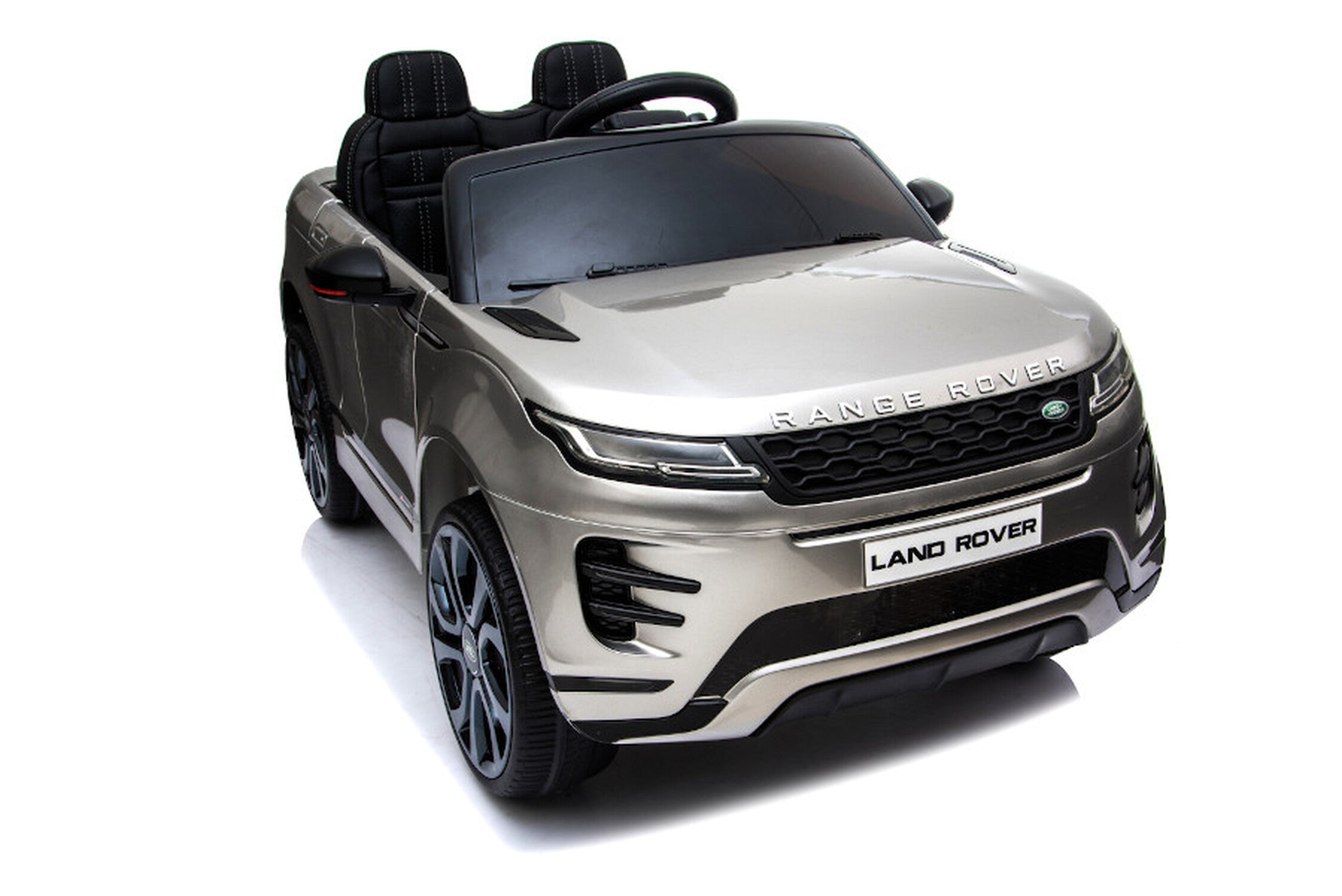 TPFLiving Elektro-Kinderauto Land Rover Discovery - Kinderauto - Elektroauto - Ledersitz und Sicherheitsgurt