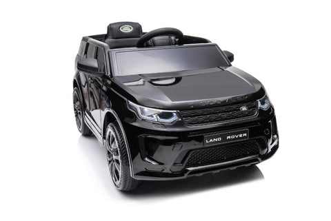 TPFLiving Elektro-Kinderauto Land Rover Discovery - Kinderauto - Elektroauto - Ledersitz und Sicherheitsgurt