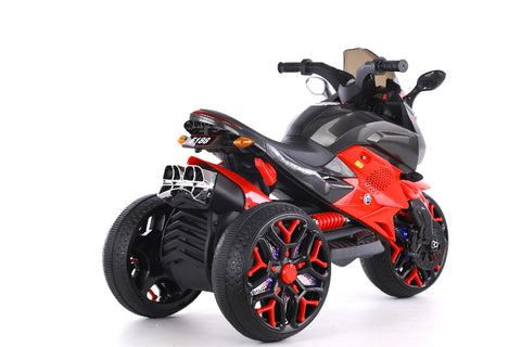 TPFLiving Elektro-Kindermotorrad Dreirad 5118 rot lackiert - Kindermotorrad - Elektromotorrad -