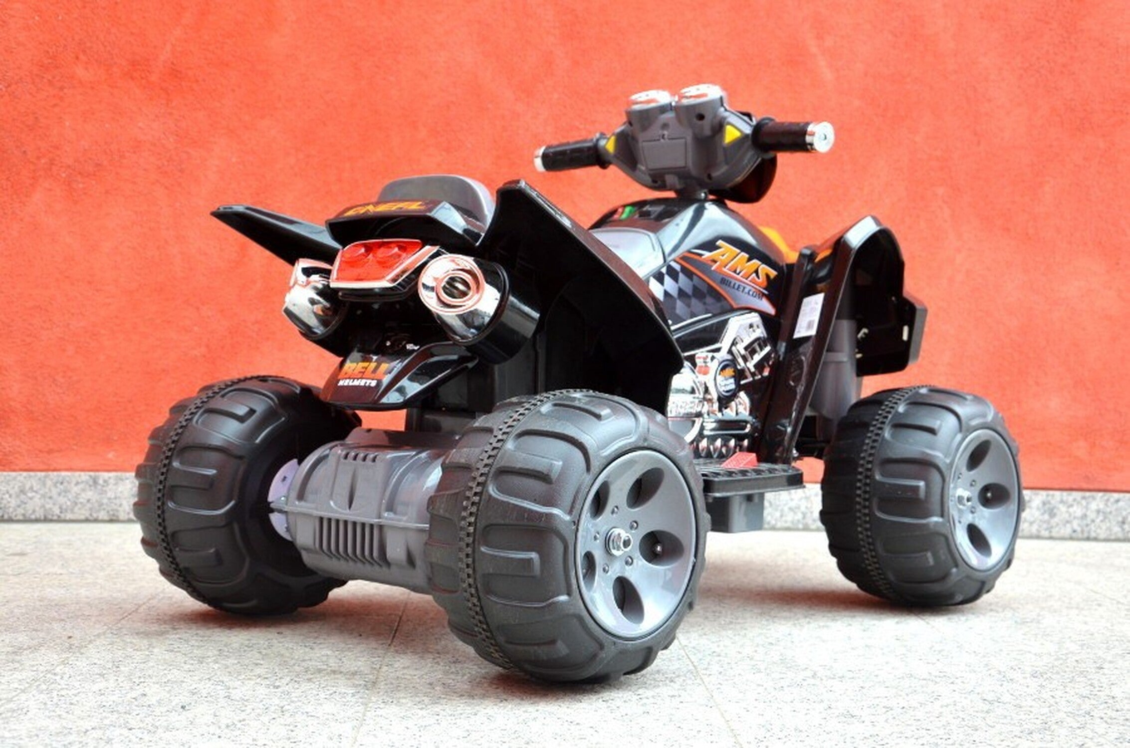 TPFLiving Elektro-Kinderquad Quad Motocross orange - Kinderauto - Elektroquad - Kinder-Quad - Sitz