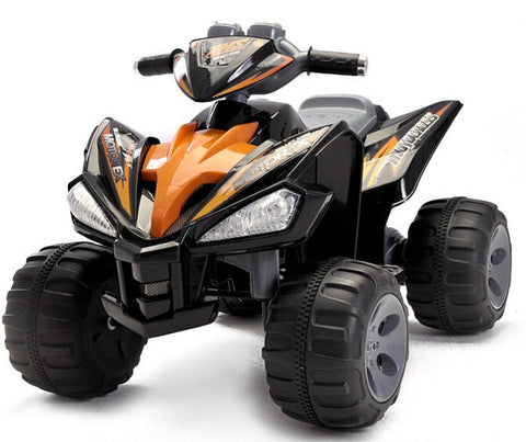 TPFLiving Elektro-Kinderquad Quad Motocross orange - Kinderauto - Elektroquad - Kinder-Quad - Sitz