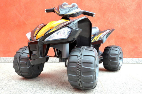 TPFLiving Elektro-Kinderquad Quad Motocross orange - Kinderauto - Elektroquad - Kinder-Quad - Sitz