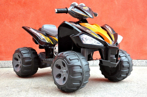 TPFLiving Elektro-Kinderquad Quad Motocross orange - Kinderauto - Elektroquad - Kinder-Quad - Sitz