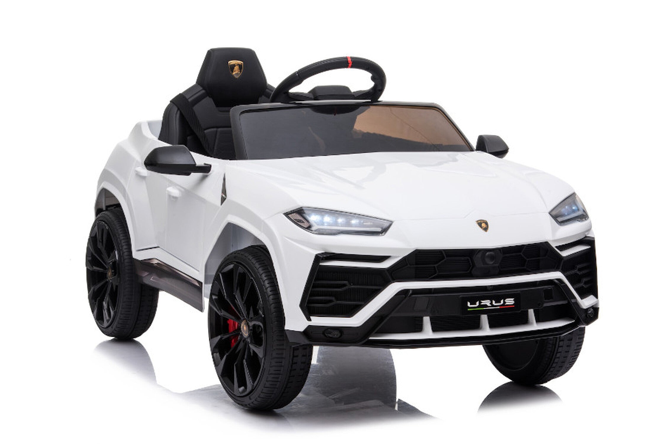 TPFLiving Elektro-Kinderauto Lamborghini Urus - Kinderauto - Elektroauto - Ledersitz und Sicherheitsgurt