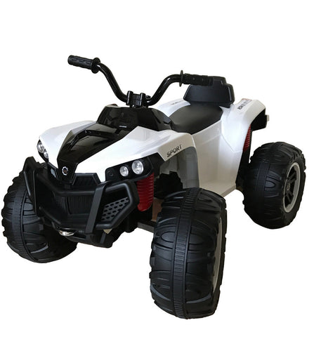 TPFLiving Elektro-Kinderquad Quad S888 weiss - Kinderauto - Elektroquad - Kinder-Quad - Sitz