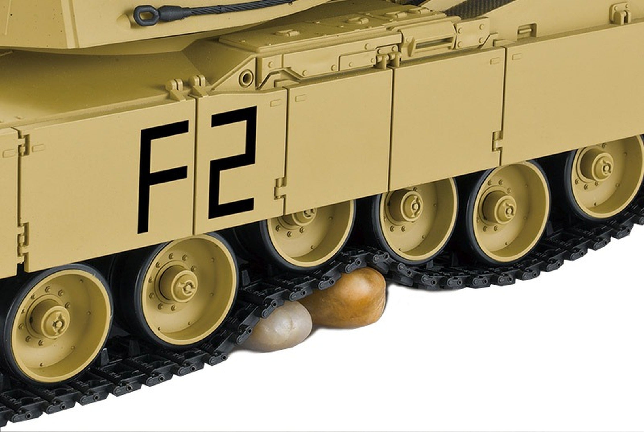 TPFLiving RC-Panzer M1A2 Abrams V7.0 Pro mit Schussfunktion - Sound und Rauch - Maßstab: 1:16